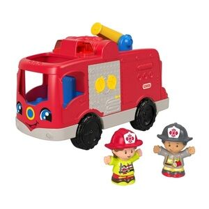 Fisher-Price Little People Helping Others Musical Fire Truck